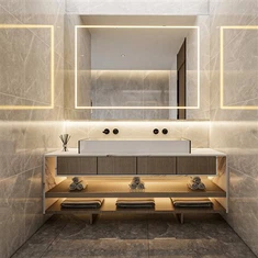 Indbygget badeværelsesskab